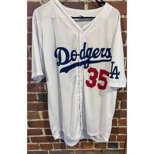 Los Angeles Dodgers SGA Jersey #35 Bellinger Men XL White